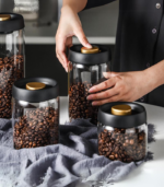 Vacuum-Sealed-Coffee-Storage-Canister-Airtight-Glass-Food-Container